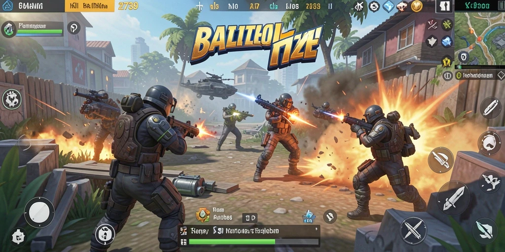 Gameplay seru di dalam arena pertempuran 2739.