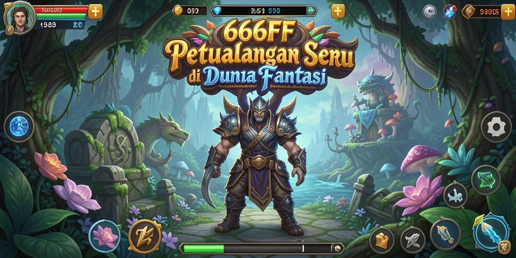 Tampilan gameplay 666FF yang mengesankan dan penuh aksi.