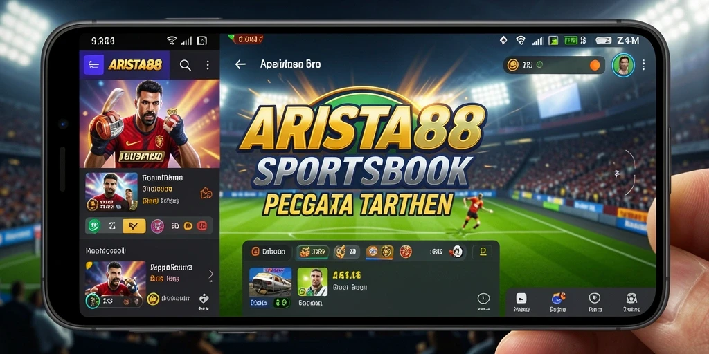 Tampilan gameplay taruhan olahraga di ARISTA88 yang menarik dan interaktif.