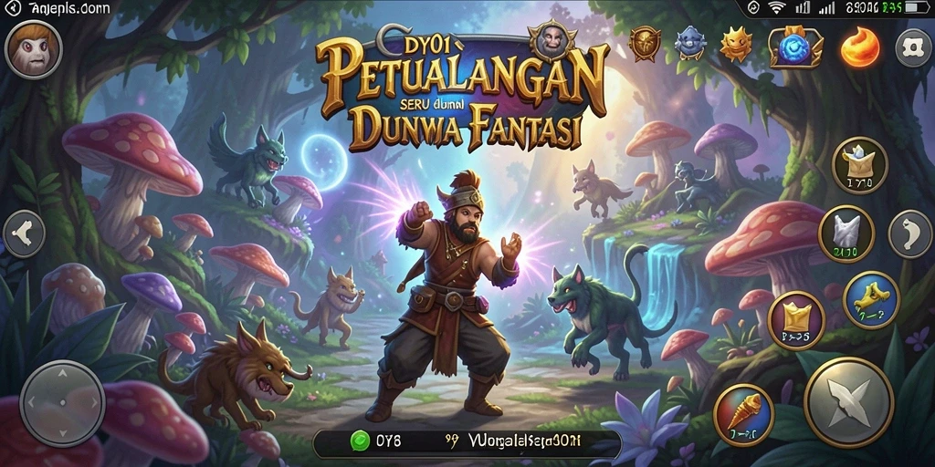 Tampilan gameplay <strong>DY01</strong> yang menakjubkan dengan aksi petualangan mendebarkan.