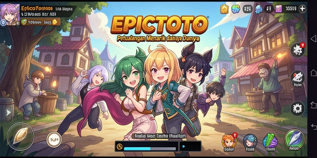 Tampilan gameplay <strong>EPICTOTO</strong> yang menawan dan penuh aksi.