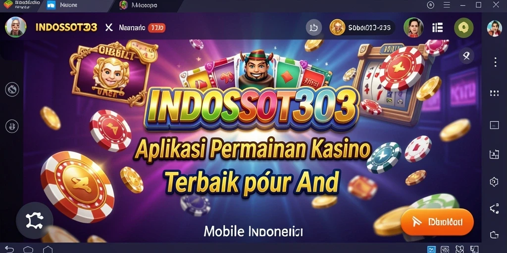 Tampilan gameplay seru dalam aplikasi Kasino INDOSLOT303.