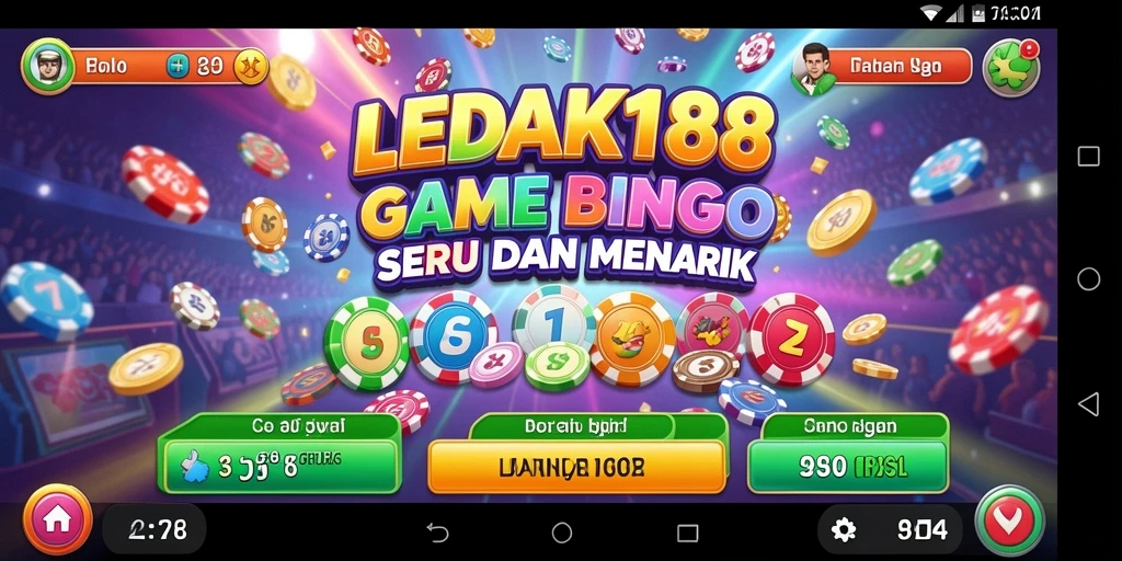Gameplay seru dan interaktif Bingo di LEDAK188.
